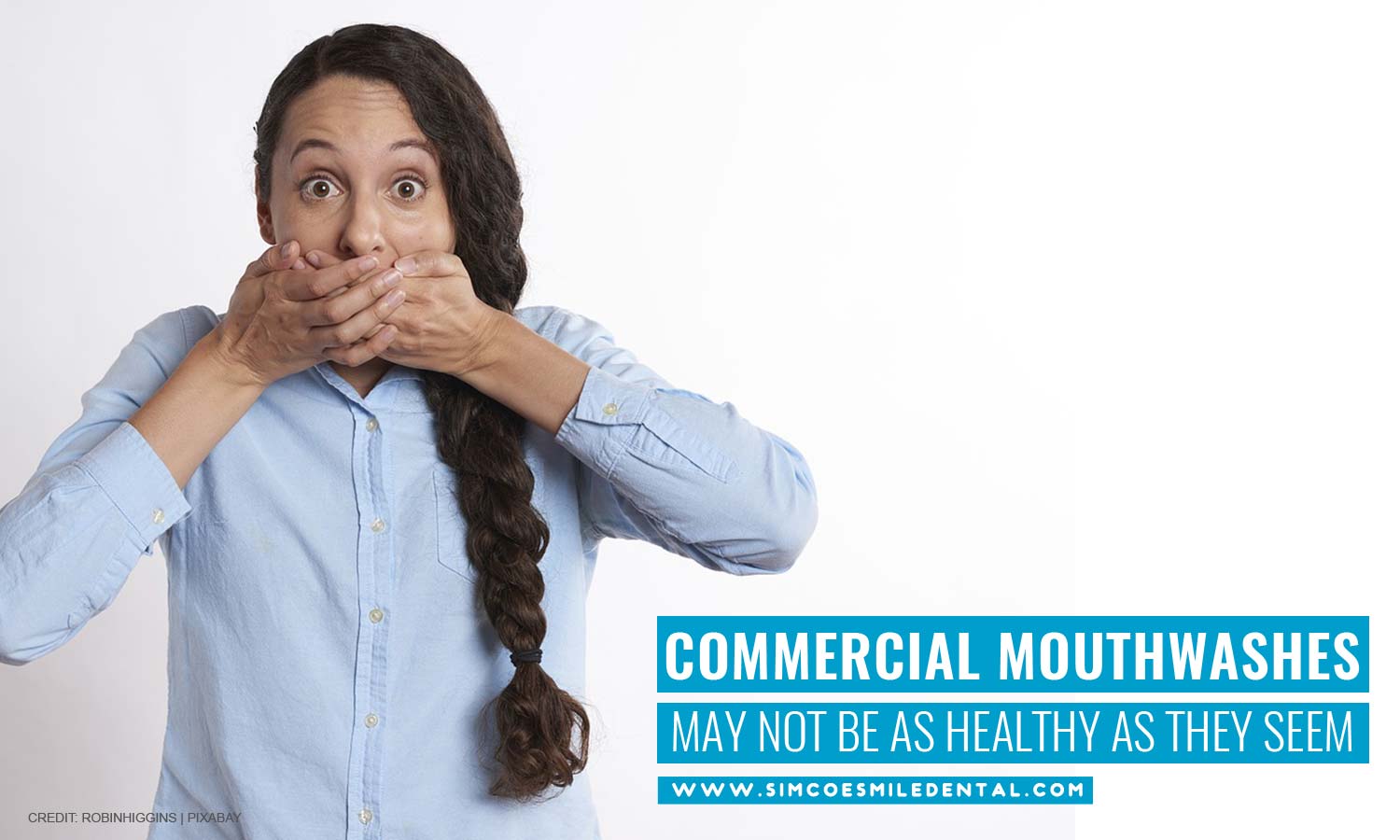 Commercial mouthwashes may not be as healthy as they seem